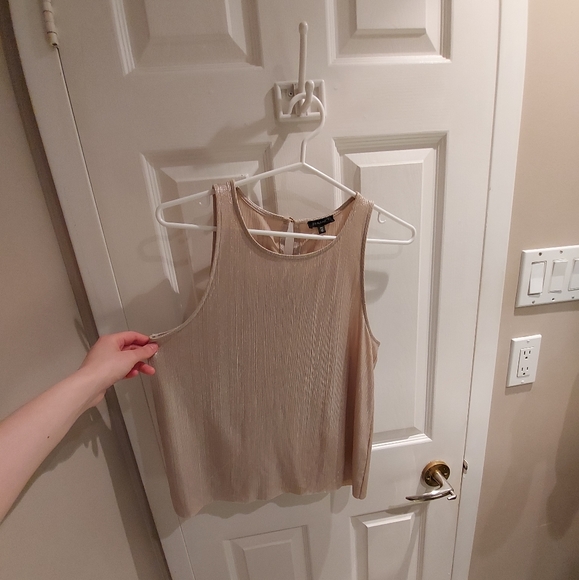 Dynamite Tops - Dynamite | Metallic Tank Top